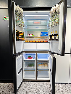 小户型也能放下的521L大冰箱，零嵌科技让我能囤更多食物啦！