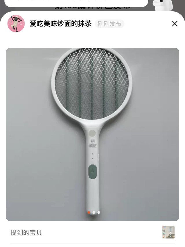 夏天还是少不了电蚊拍，你喝我血，我要你命