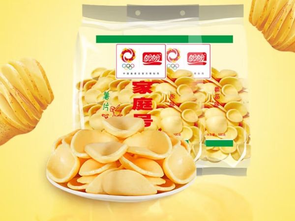 休闲时光的伴侣：盼盼家庭号薯片
