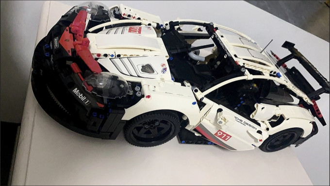 成人高难度男孩玩具兼容乐高跑车911保时捷