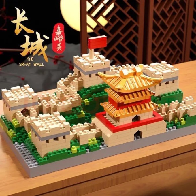 拥抱熊拼插积木