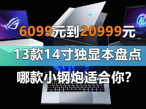 13款14英寸独显轻薄本盘点 哪款小钢炮适合你