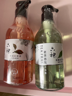 六神沐浴露茗茶植萃清洁保湿沐浴乳持久留香茶香475ml