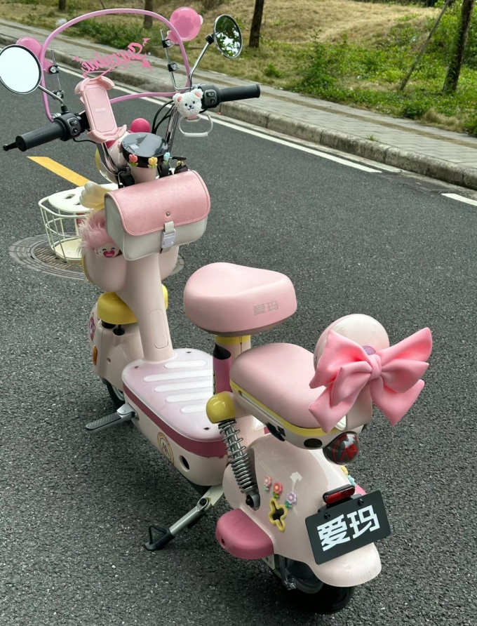 电动车也能这么可爱,这谁能受得了