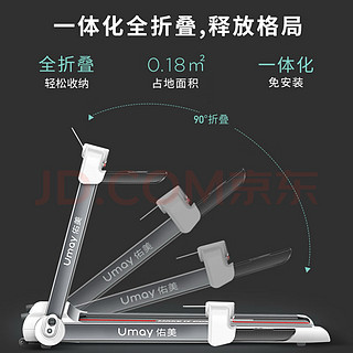 佑美U3H跑步机家用降噪可折叠免安装宽大跑台（支持HUAWEI HiLink）