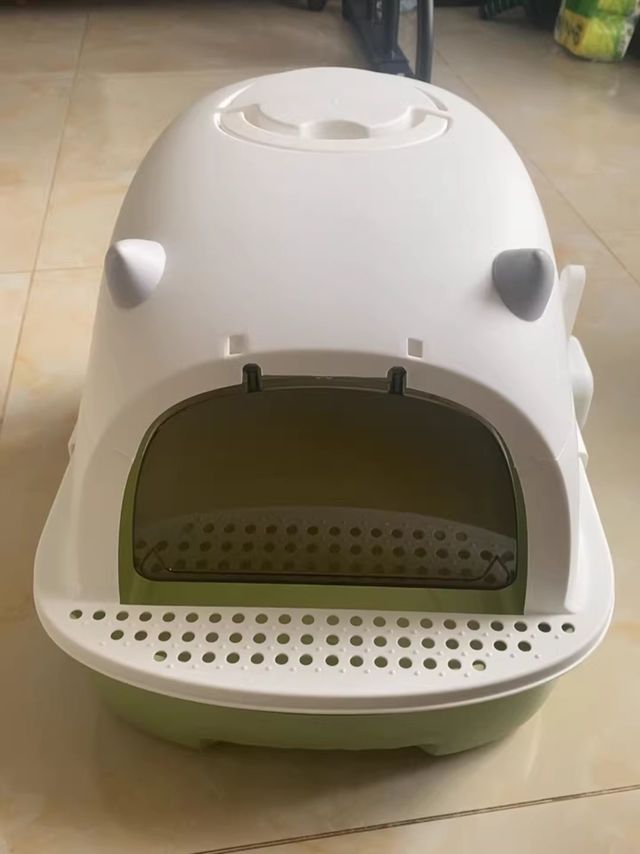 猫砂盆防臭全封闭式超大号猫厕所猫沙盆子特大号防外溅猫屎盆除臭