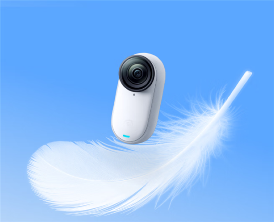 影石 Insta360 Go 3S 运动相机发布：轻巧便携、4K第一人称视角、10米防水