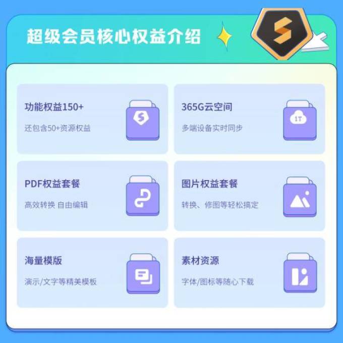 金山软件文娱会员服务