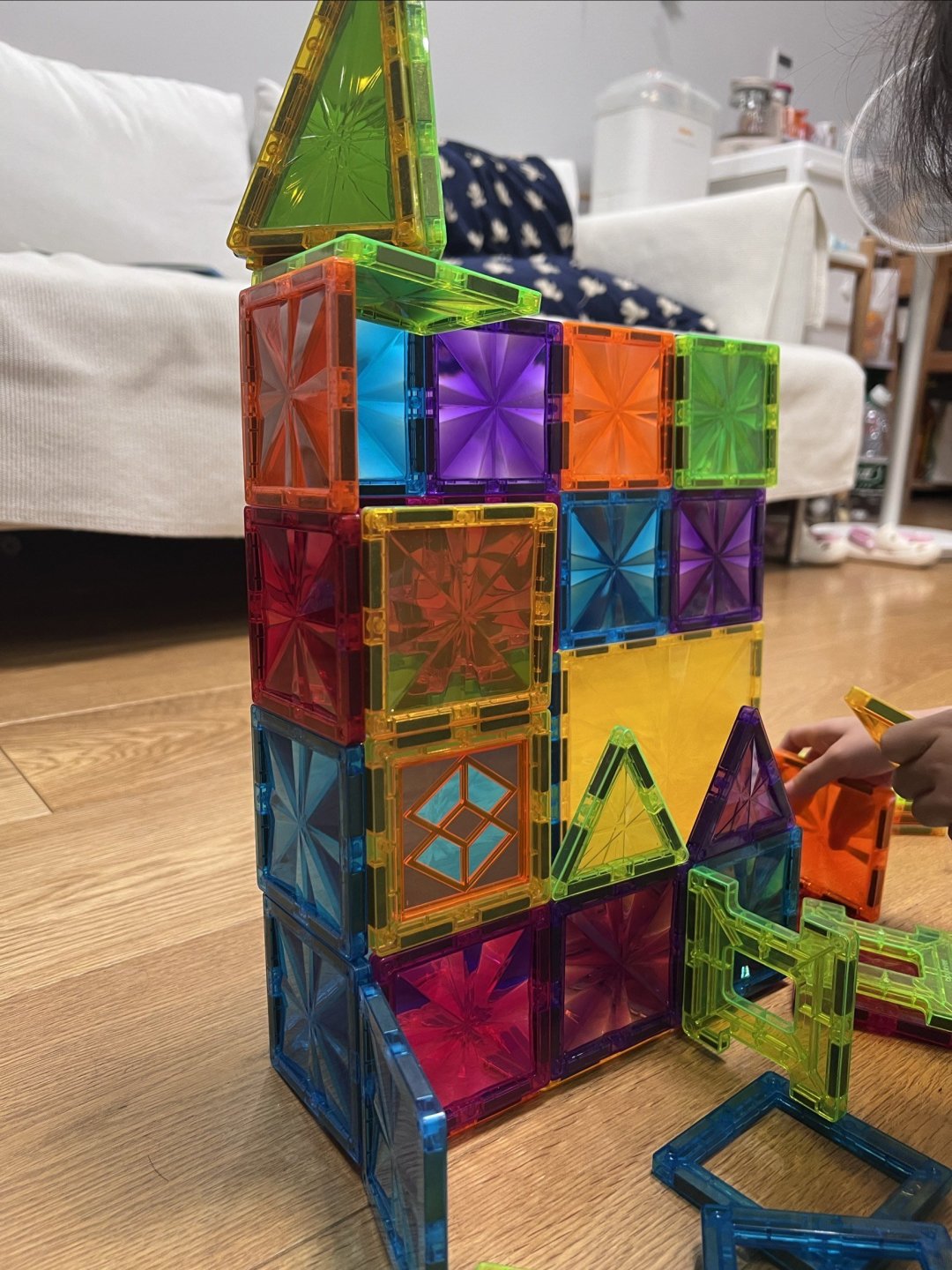 趣味拼搭,磁力片儿童积木