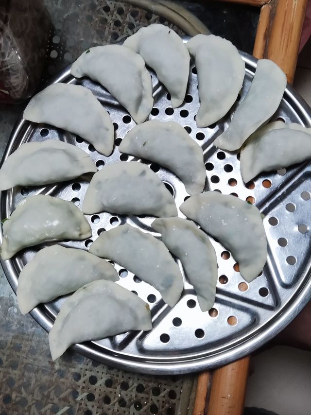 韭菜猪肉水饺