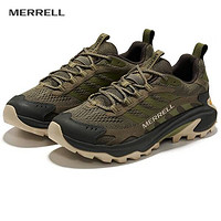 迈乐（Merrell）MOAB SPEED 2速徒户外运动低帮男女款越野跑鞋耐磨防滑轻量徒步鞋 J037527橄榄绿 男 42