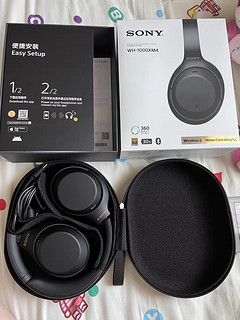 Sony/索尼 WH-1000XM4头戴式无线蓝牙重低音降噪耳机