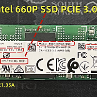 intel 660P SSD PCIE 3.0X4 512GB测评