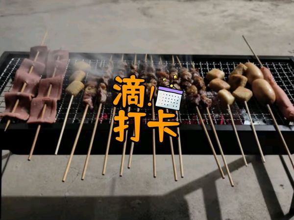 烧烤自己烤的才香