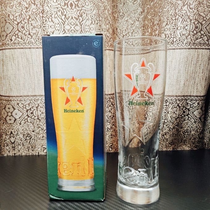 喜力啤酒杯刚刚好