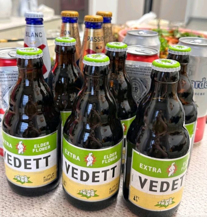 白熊vedett接骨木花精酿啤酒330ml24瓶比利时原瓶进口啤酒整箱