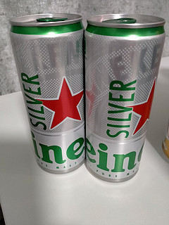 夏日畅饮，喜力星银（Heineken Silver）啤酒！