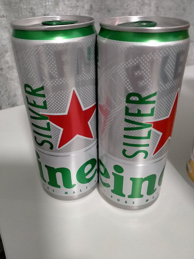 夏日畅饮，喜力星银（Heineken Silver）啤酒！