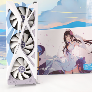 yeston 盈通AMD RADEON RX 7700XT-12GD6 樱瞳花嫁【报价价格评测