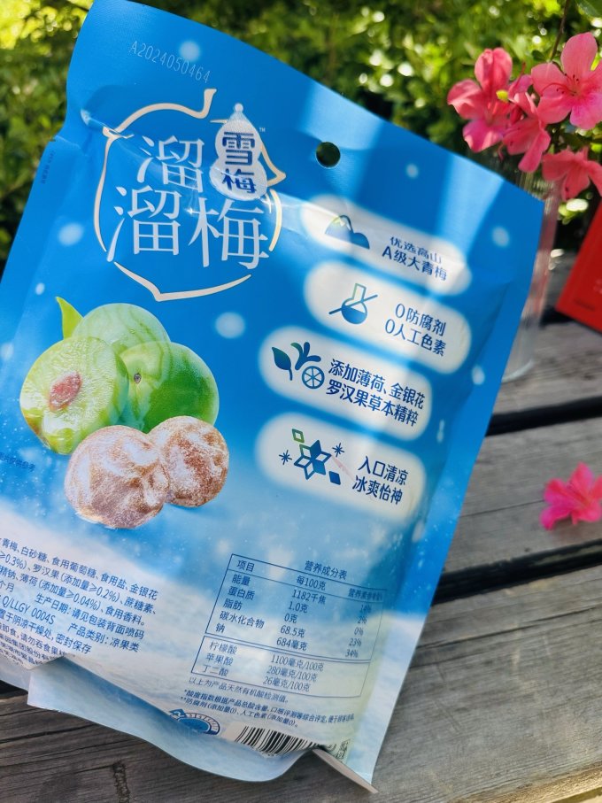 溜溜梅蜜饯果脯
