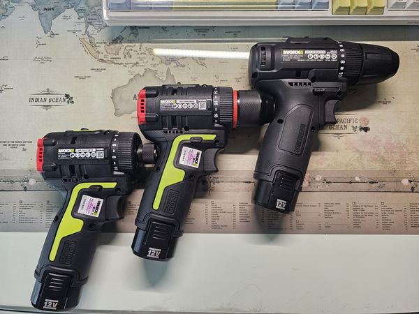 威克士电钻和起子机对比