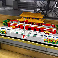 2024新款天安门乐高积木难度中国建筑男女孩成人益智拼装玩具模型