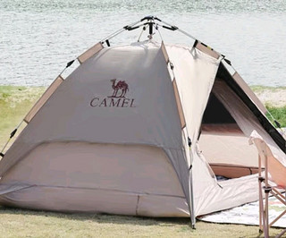 骆驼户外液压帐篷加厚便携式全自动弹开野营野外野餐防雨露营装备