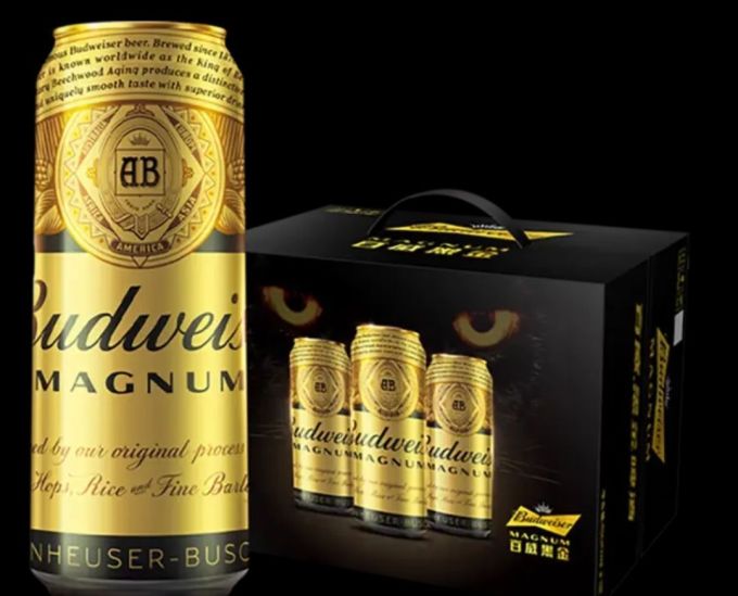 喝过这款啤酒吗百威黑金烈性来袭