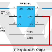 无电感升压新选择：PW5410A芯片，稳定、可靠、高效