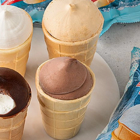 斯味特拉俄罗斯原装进口冰淇淋巧克力双拼华夫杯多种口味