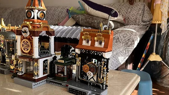 拼奇蒸汽朋克火车站：大型拼搭益智玩具，开启蒸汽时代的奇幻之旅！