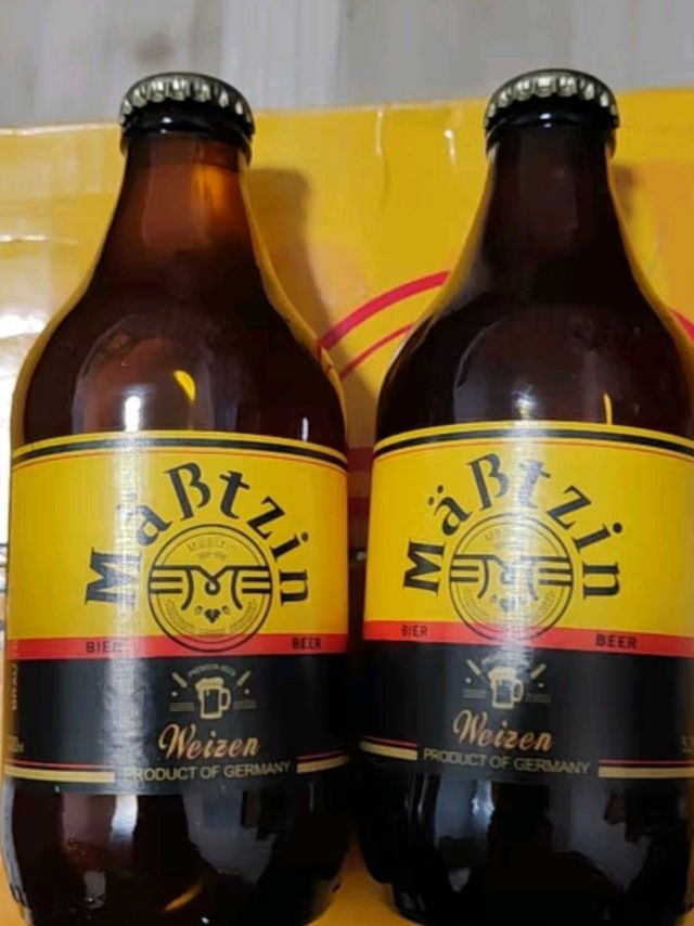 ：麦士汀(Mabtzin)小麦白 啤酒 330ml*18瓶 整箱装 德国原装进口