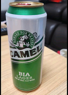 camel骆驼啤酒500ml*12听 整箱装 ab红驼麦芽浓度11.1°越南原装进口