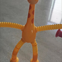 百变长颈鹿伸缩管发光玩具