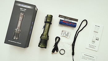户外装备 篇五：夜间行动必备：杰特明M37pro战术手电，带你一探究竟