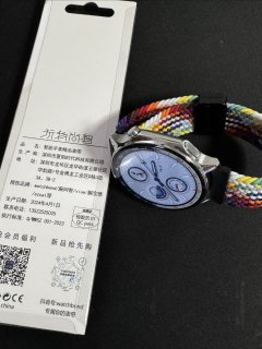 watchbond表带【磁吸扣-编织回环】彩虹色