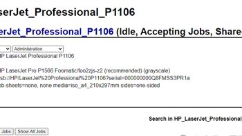 群晖NAS连接打印机HP P1106实现多平台无线wifi打印（一）