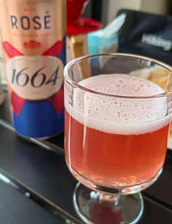 kronenbourg 1664双口味混合装500ml*18罐(白9罐+桃红9罐)精酿啤酒整箱装于适同款