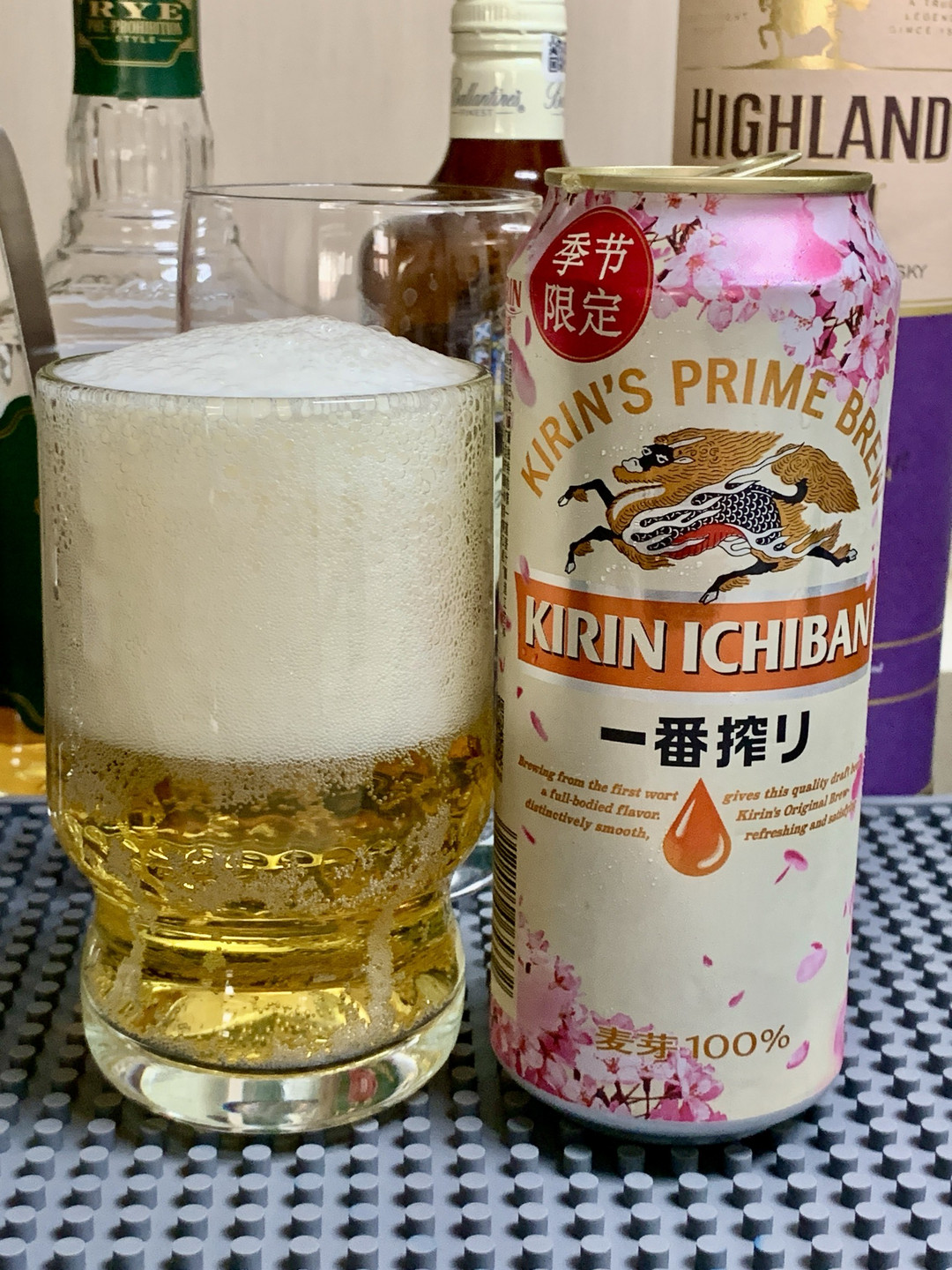 麒麟樱花啤酒图片