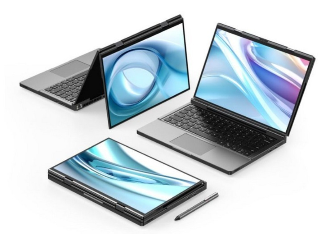 GPD Duo 双屏变形本配置公布，锐龙 Ryzen AI 9 HX 370 处理器、双屏多模式、丰富扩展