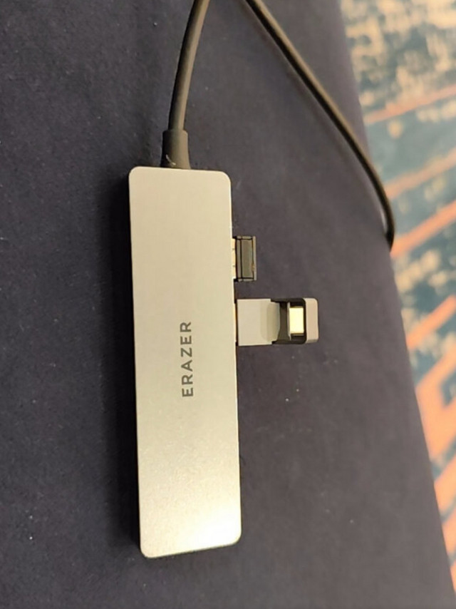 联想（Lenovo）异能者USB3.0分线器扩展坞高速4口集线器拓展坞HUB笔记本电脑一拖多