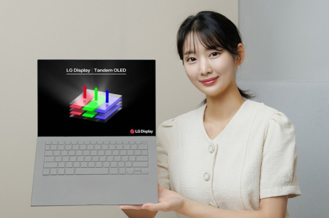 LG 宣布量产13英寸 Tandem OLED 串联(叠层)OLED 屏