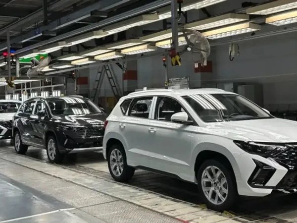 新款捷达VS5/VS7正式下线生产，作为中期改款，主要变化在外观。
