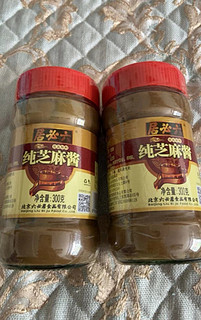 六必居 调味酱料 纯芝麻酱 凉拌面热干面酱火锅蘸料 300g 