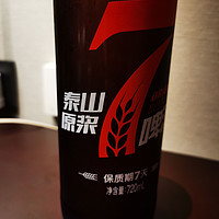 TAISHAN 泰山啤酒 7天 10度原浆啤酒 720ml