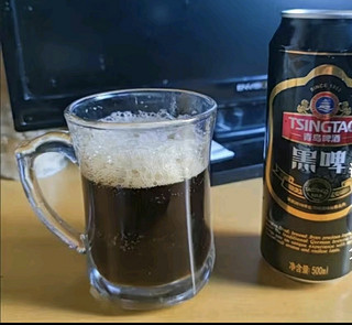 青岛啤酒（TsingTao）黑啤12度 500ml*12听 大罐整箱装 新老包装随机发 露营出游