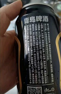 青岛啤酒（TsingTao）黑啤12度 500ml*12听 大罐整箱装 新老包装随机发 露营出游