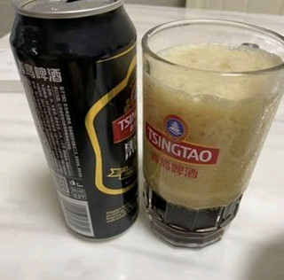 青岛啤酒（TsingTao）黑啤12度 500ml*12听 大罐整箱装 新老包装随机发 露营出游