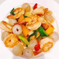 哇!荔枝虾仁,好吃到停不下来!