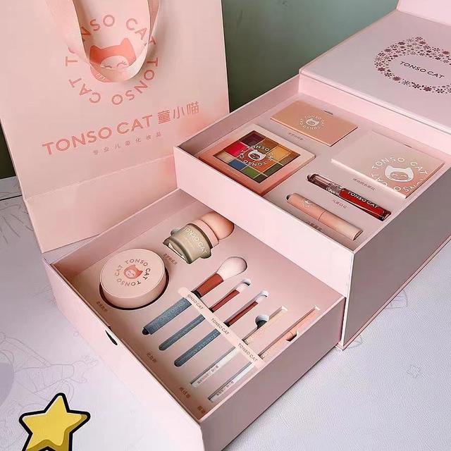 🎁TONSOCAT童小喵彩妆礼盒💄儿童礼物首选🎉无毒更安全👶